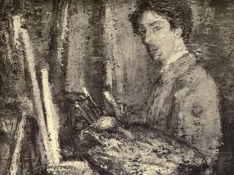 1862-Gregorius Albertus Ferdinandus Leroy - Ritratto di James Ensor
